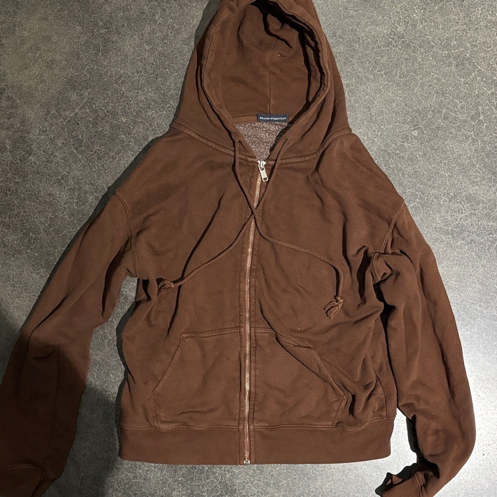 Brandy Melville Brown Hoodie